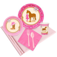 Western Cowgirl Party Pack For 8