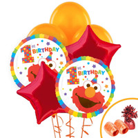 Elmo Turns One Balloon Bouquet Kit