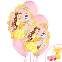 Beauty and the Beast Jumbo Balloon Bouquet