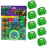 Ninja Turtles Filled Favor Box Kit  (For 8 Guests)