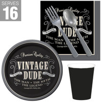 Vintage Dude Snack Pack For 16