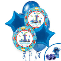 All Aboard 1st Birthday Balloon Bouquet Kit