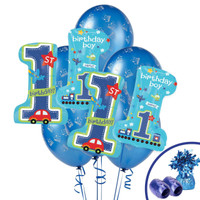 All Aboard 1st Birthday Jumbo Balloon Bouquet Kit