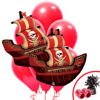 Pirate Birthday Jumbo Balloon Bouquet Kit