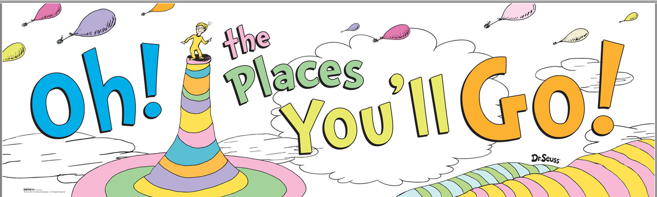Dr. Seuss Oh The Places You'll Go Banner - ThePartyWorks dr-seuss-oh-the-places-you-ll-go-banner-thepartyworks