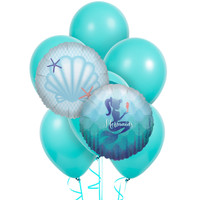 Mermaids Under the Sea 8 pc Balloon Kit