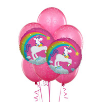 Fairytale Unicorn 8 pc Balloon Kit