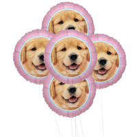 Rachaelhale Glamour Dogs 5pc Foil Balloon Kit