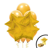 Gold Balloon Bouquet