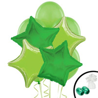 Green Balloon Bouquet