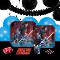Star Wars Episode VIII 16 Guest Party Pack + Deco Kit