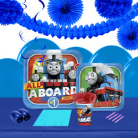 Thomas All Aboard 16 Guest Tableware & Deco Kit