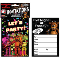 Five Nights at Freddy's Invitations (8)