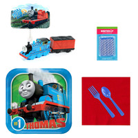 Thomas the Train Tableware and Cake Topper Kit