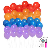 Ombre Balloon Kit (Blue, Purple, Red & Orange)