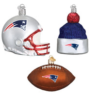 New England Patriots Christmas Ornaments (3)