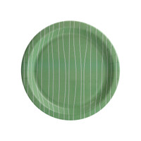 Nature's Path Stripe Dessert Plate (8)