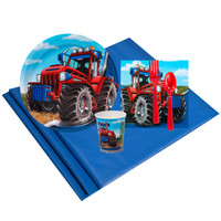 Farm Tractor 8 Guest Party Pack