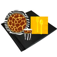 Safari Animal Adverture 8 Guest Party Pack 
