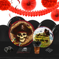 Pirates 16 Guest Tableware & Deco Kit