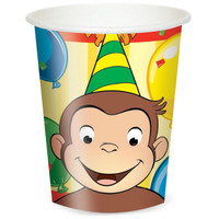 Curious George 9 oz. Paper Cups