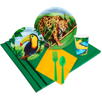 Jungle Party 16 Guest Party Pack