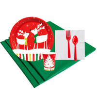 Reindeer Christmas Party 8 Guest Party Pack 
