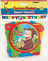 Curious George Jointed Banner