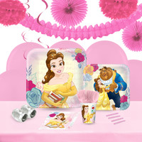 Disney Beauty and the Beast 16 Guest Tableware & Deco Kit