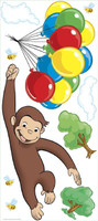 Curious George Peel & Stick Giant Wall Decals