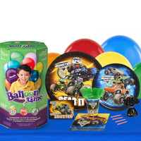 Monster Jam 16 Guest Party Pack and Helium Kit