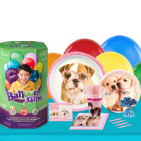 Rachael Hale Glamour Dogs 16 Guest Party Pack and Helium Kit