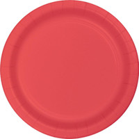 Coral Dinner Plates