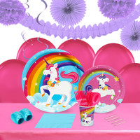 Fairytale Unicorn Party 16 Guest Party Pack