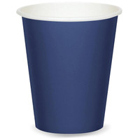 Navy 9 oz. Paper Cups