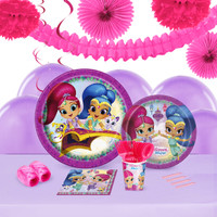 Shimmer and Shine 16 Guest Tableware & Deco Kit