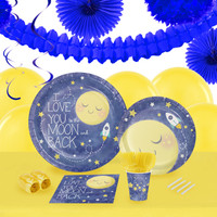 To The Moon & Back 16 Guest Tableware & Deco Kit
