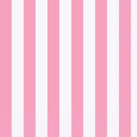 Pink Stripe Lunch Napkins