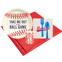 Baseball Time 8 Guest Party Pack