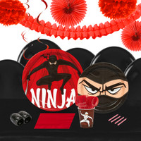 Ninja Warrior 16 Guest Tableware & Deco Kit