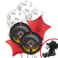 Racecar Racing Party Balloon Bouquet