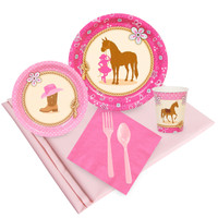 Western Cowgirl 16 Guest Party Pack