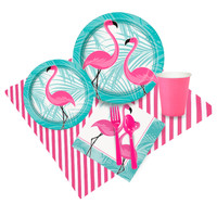 Pink Flamingo Party 16 Guest Party Pack