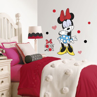 Minnie Rocks the Dots Giant Wall Decals