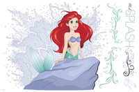 Disney Princess Ariel Splash Giant Wall Graphic