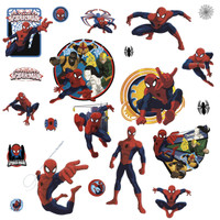 Spider-Man Ultimate Team Hero Wall Decals