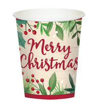 Holiday 9oz Paper Cups (8)