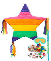 Rainbow Star Pinata Kit