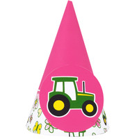 John Deere Pink Cone Hats
