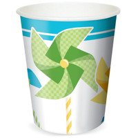 Pinwheel Boy 9 oz. Paper Cups